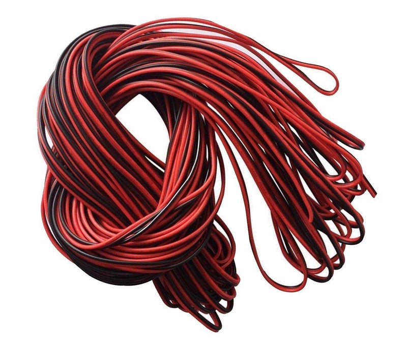 LitaElek 22 Guage Wire 2 Pin 20m/66ft 22AWG Extension Cable for Boat Light, COB LED Strip Light, SMD 3528 2835 5050 5630 LED Strip Light, for Pontoon Boat Kayak Stern Navigation Bow Marine Lights - Image 3